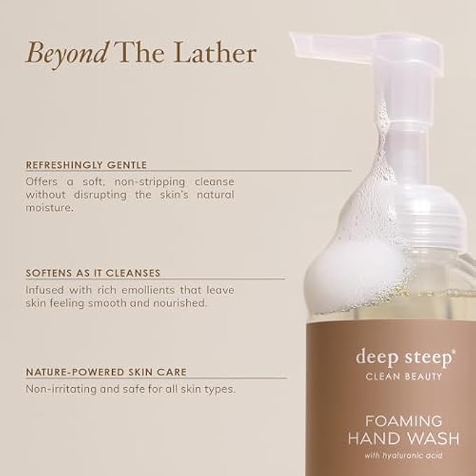 Deep Steep ROSEMARY MINT, 8 OUNCE : FOAMING HAND WASH, ROSEMARY MINT, 8 OUNCE - Image 5